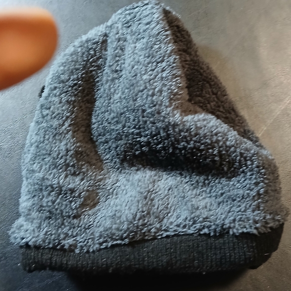 Thermal Black Hat/Calvin Klein Black Scarf/ No Comment Ligth Brown SizeM Top&jac - Picture 11 of 11